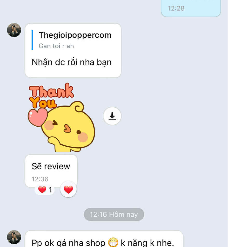 popper chính hãng usa